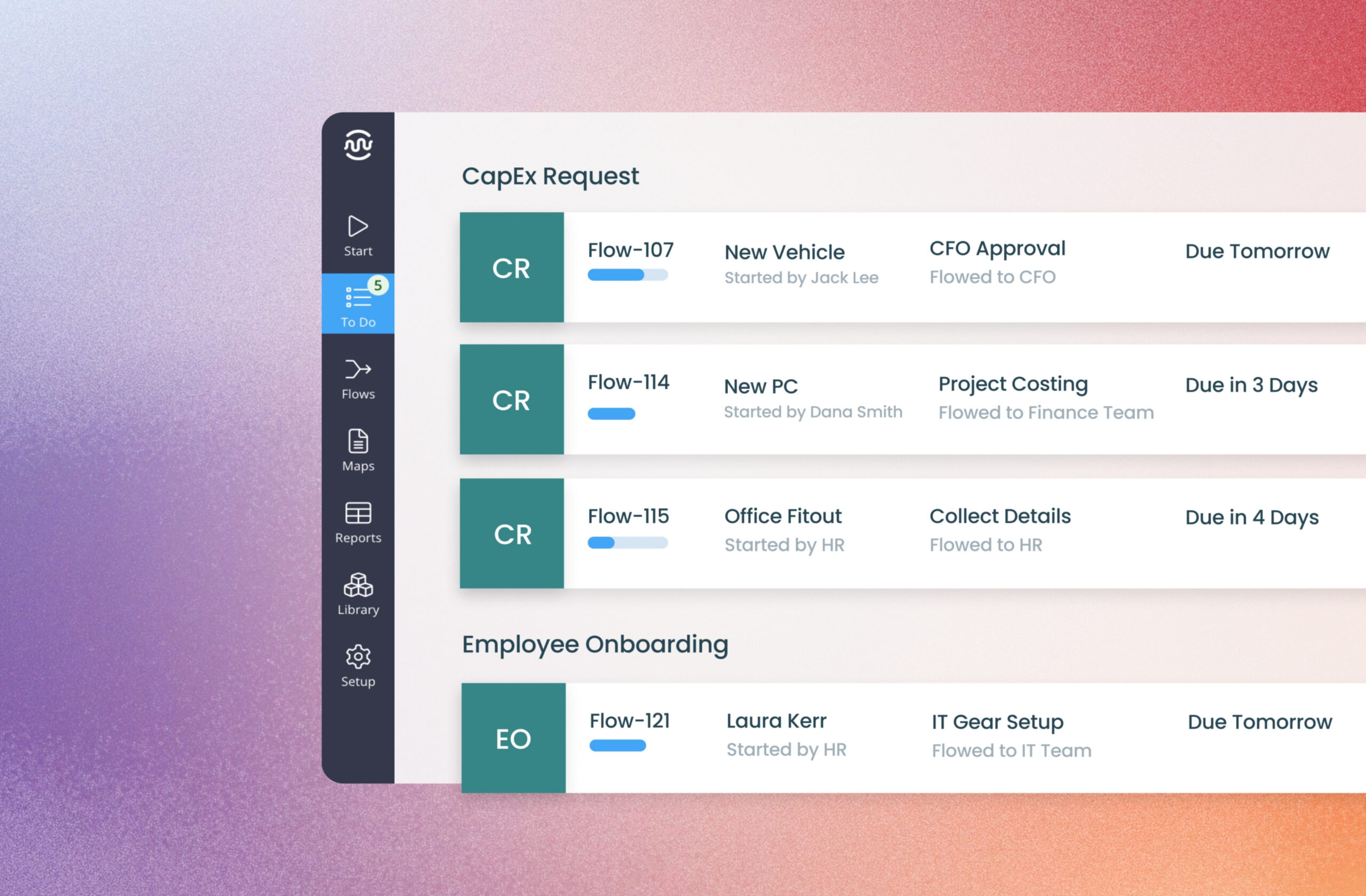 Flowingly workflow automation