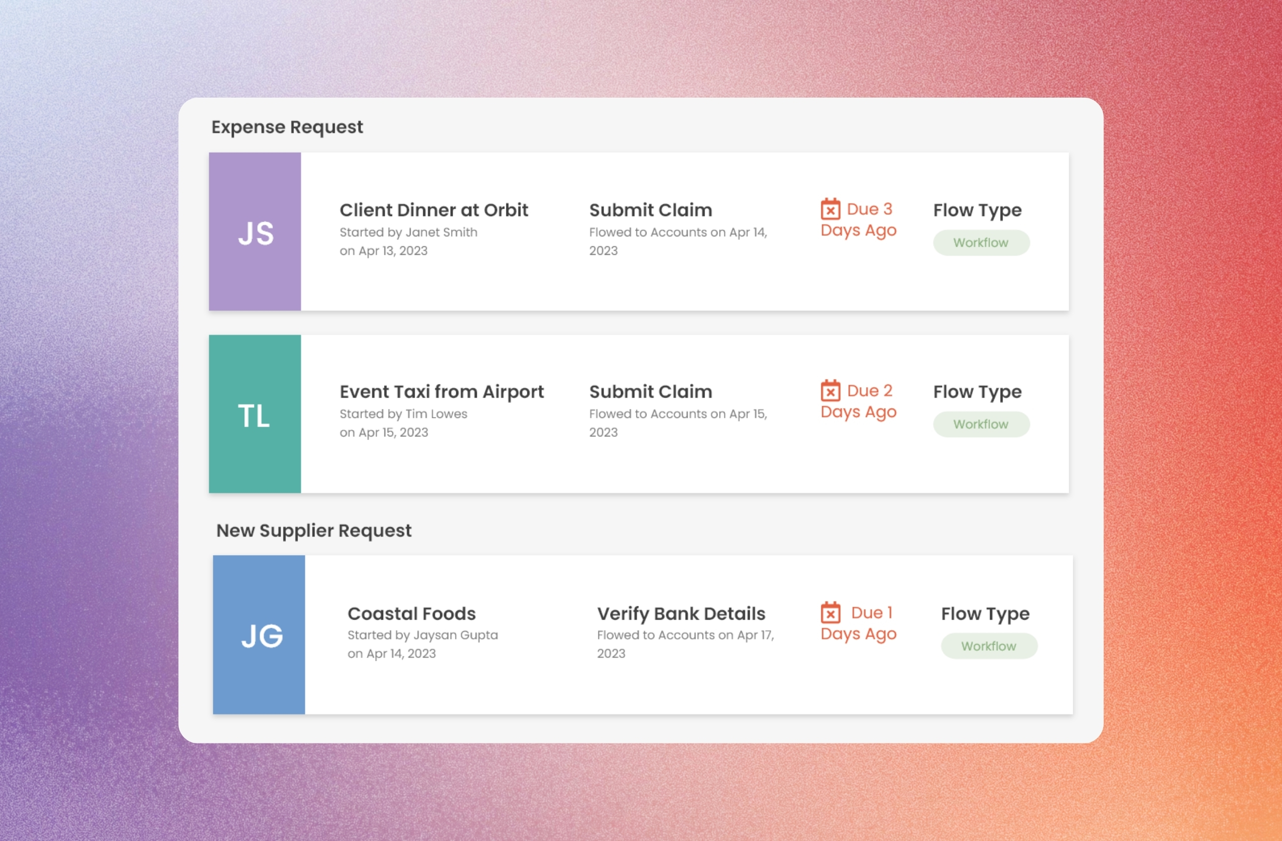 Build and manage workflows in Flowingly