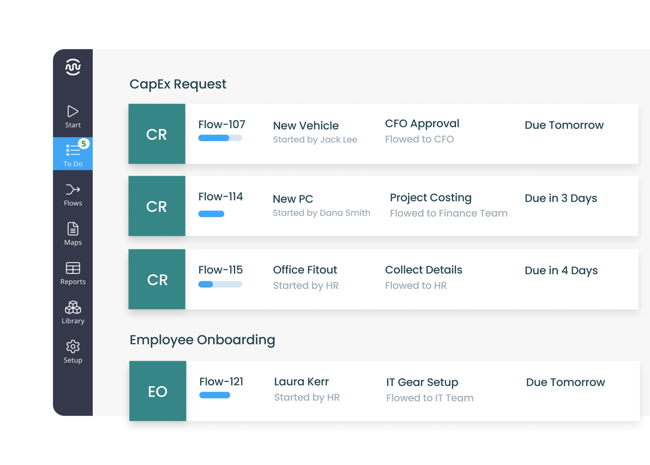 Workflow Pro interface